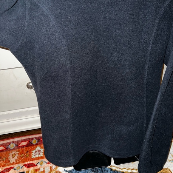 Columbia Black Fleece Zip Up Jacket Size L - Picture 9 of 11